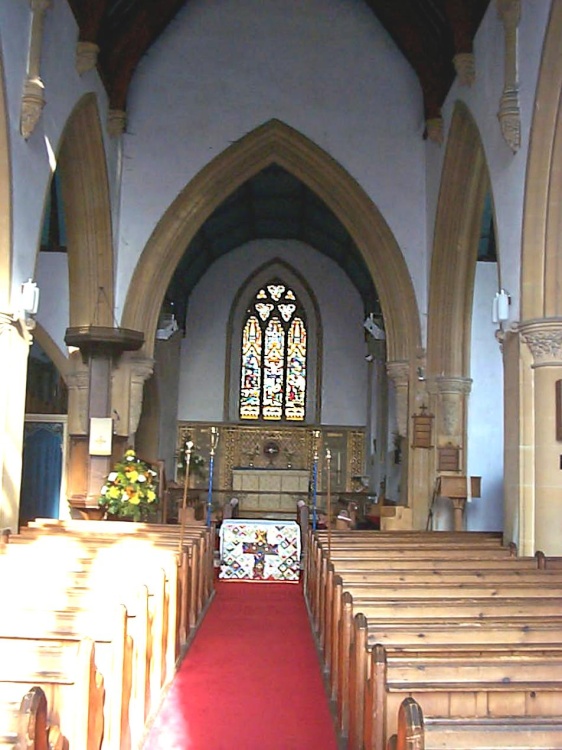 Interior of St Peter's Church