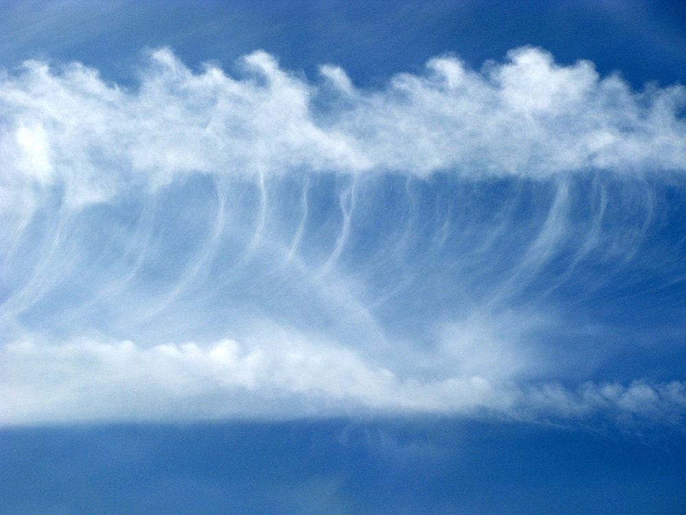 Photograph of Strange clouds