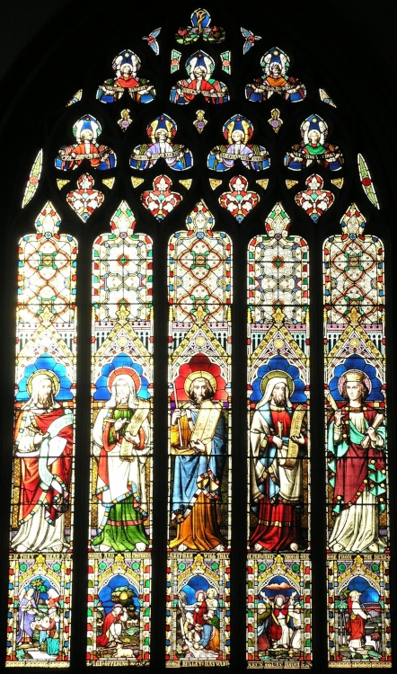 Stained Glass in St Edward's Church
