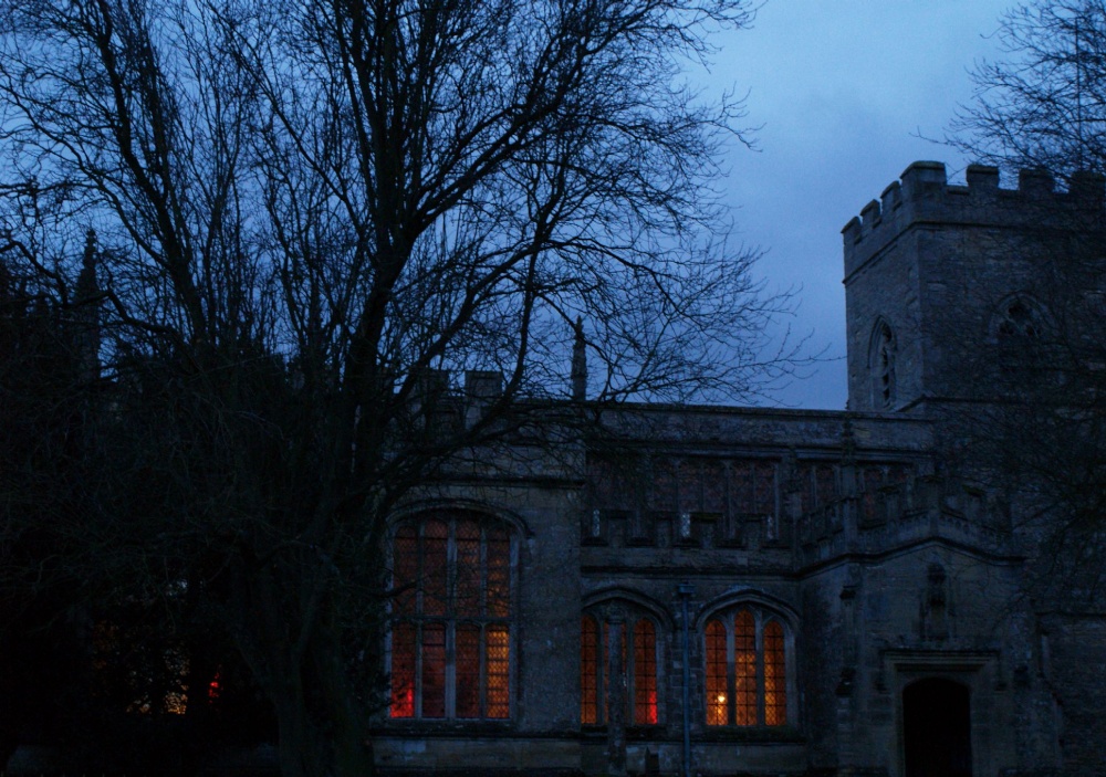 Sunday evening at the Parish Church, Hillesden, Bucks