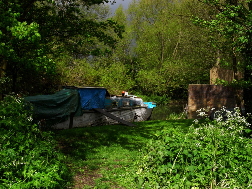 Canal boat, Oxford