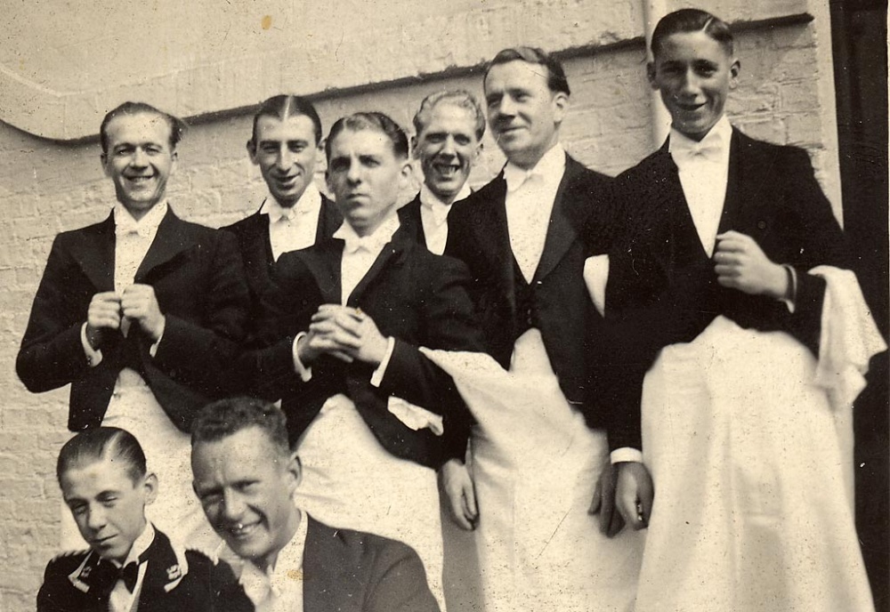 Staff at Crown Hotel