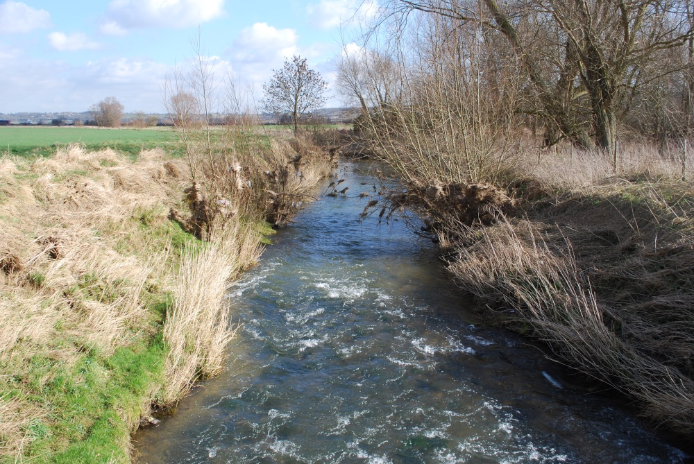 Photograph of River Welland near Great Easton