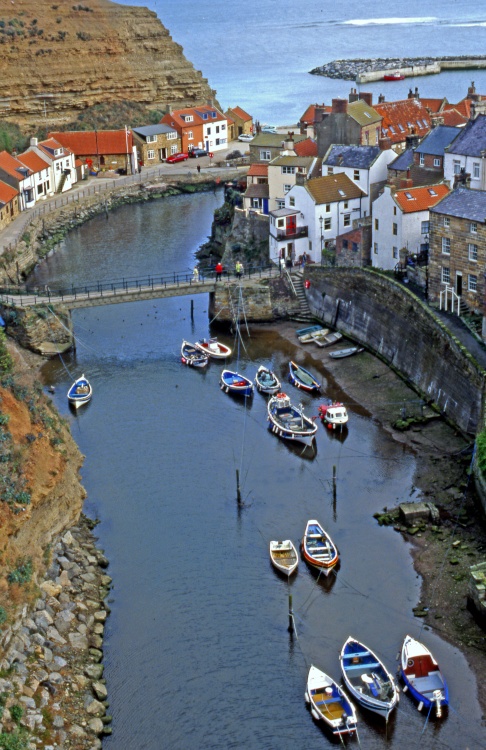 Photo of Staithes Harbour View.
