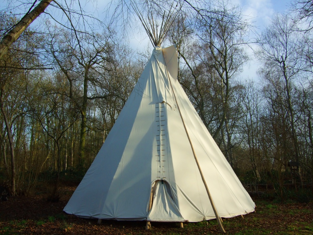Tepee, Hill Holt Wood