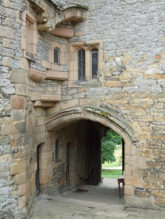 The main entrance, Haddon Hall