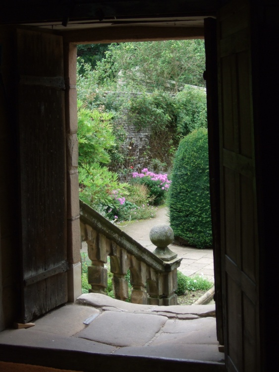 Door to the garden, Haddon Hall