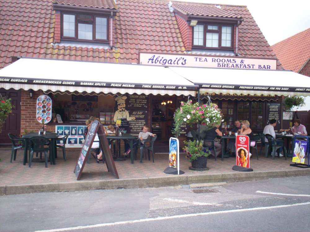 Photograph of Abigail's Tearooms Scratby 200 yards from the Beach
