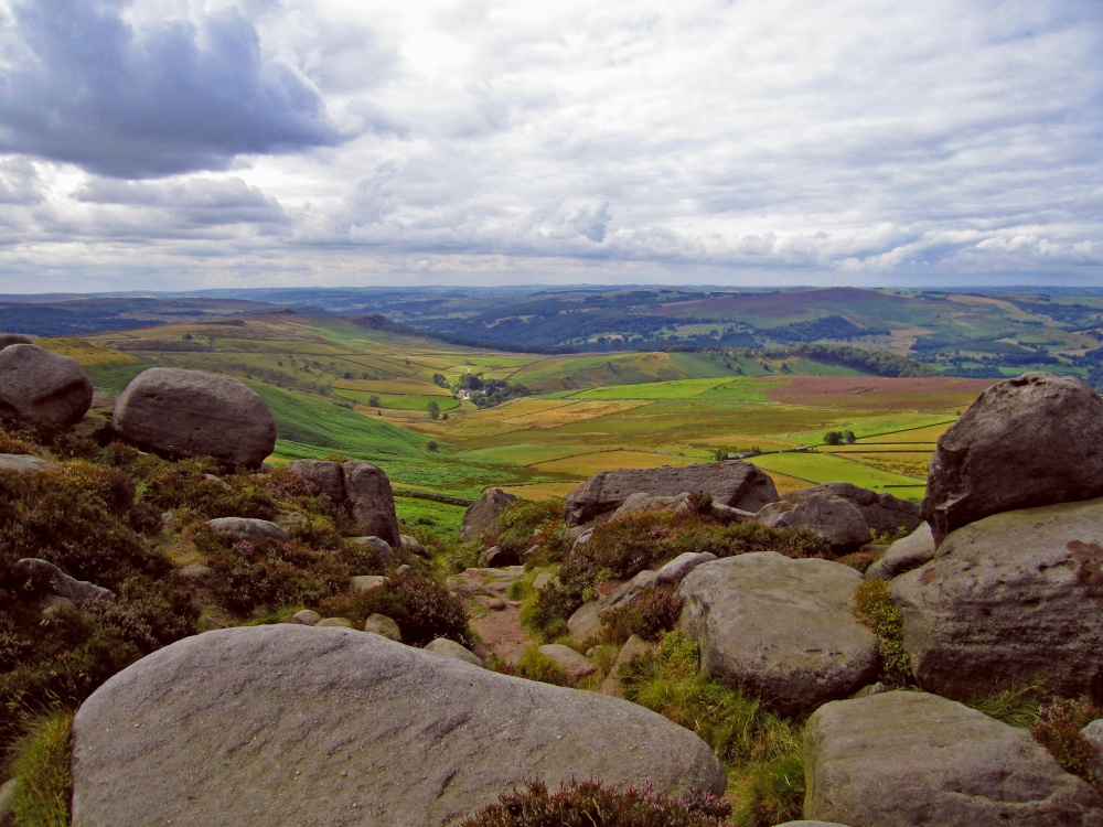 Stanage Edge View.