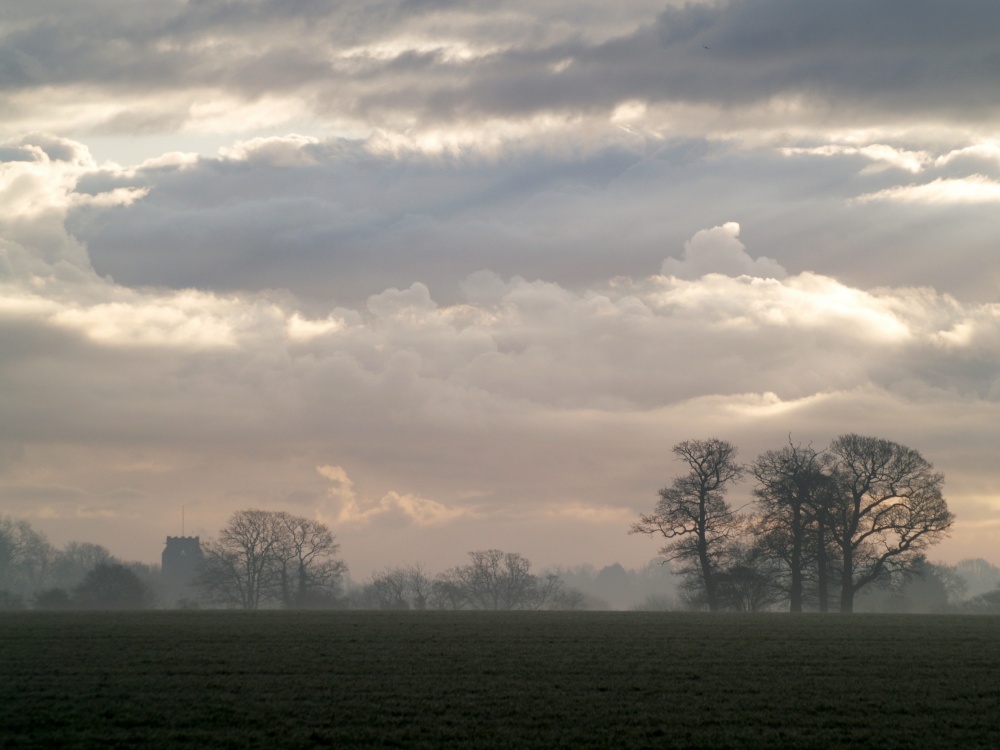 March Dawn - Wingfield looking east