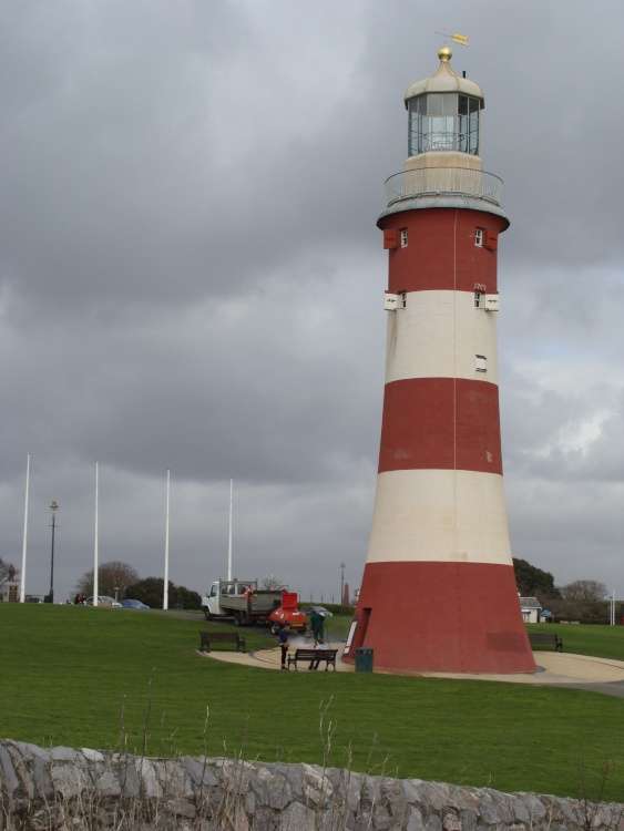 Smeaton Tower on Plymouth Hoe