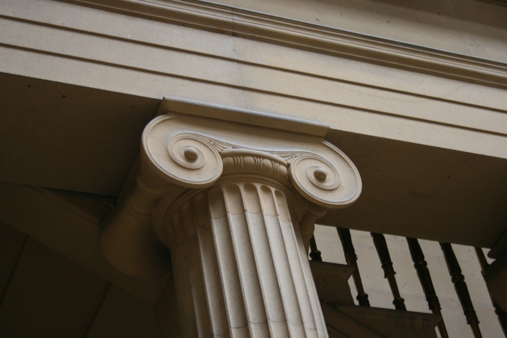 Belsay Hall entrance hall