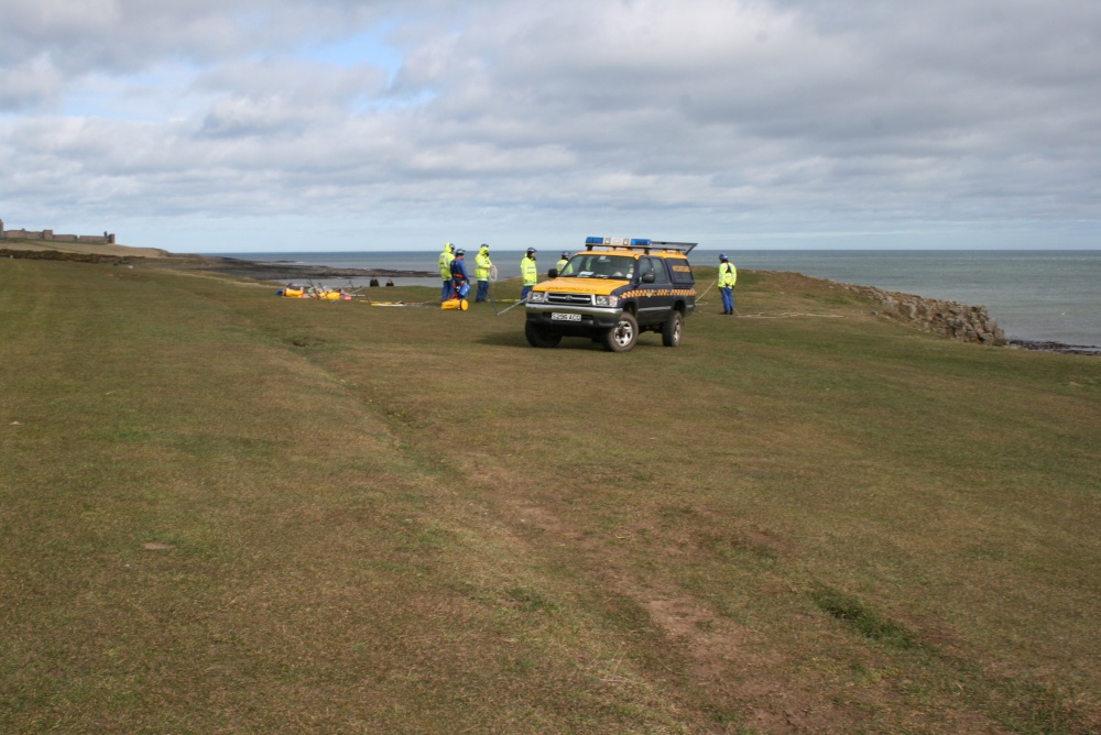 Craster RNLI training