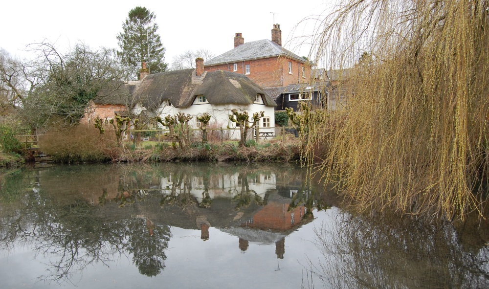 Wilton village pond