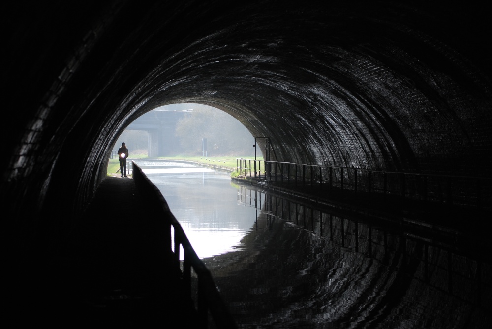 View out of Netherton tunnel
