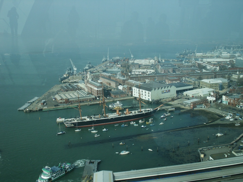 View from the Spinnaker Tower