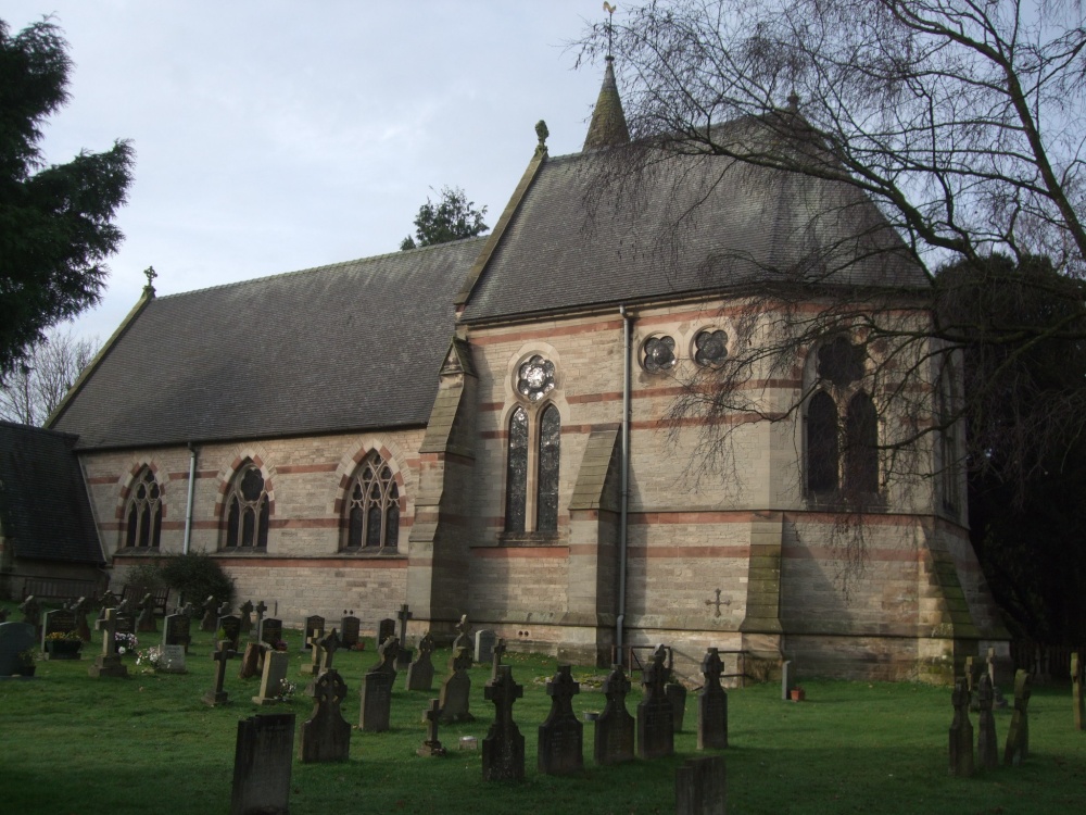 Photograph of All Saints, Denstone