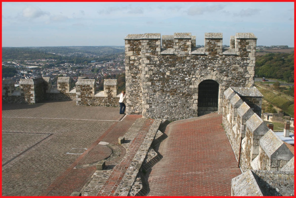 Dover Castle Keep roof