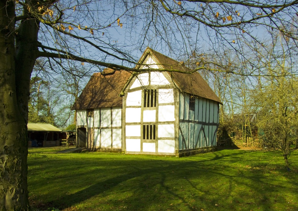 Half timbered building photo by Sally Birch