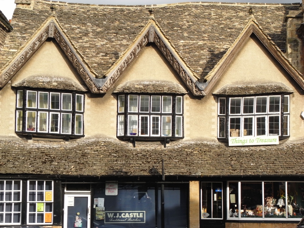 Old butchery in Burford, Cotswolds