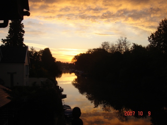 Sunrise over the River Yare