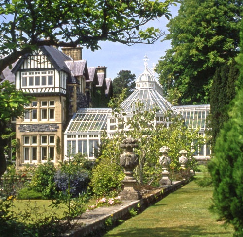 The Conservatory at Bodnant photo by John Ware