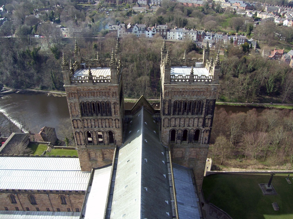 View from top of central tower
