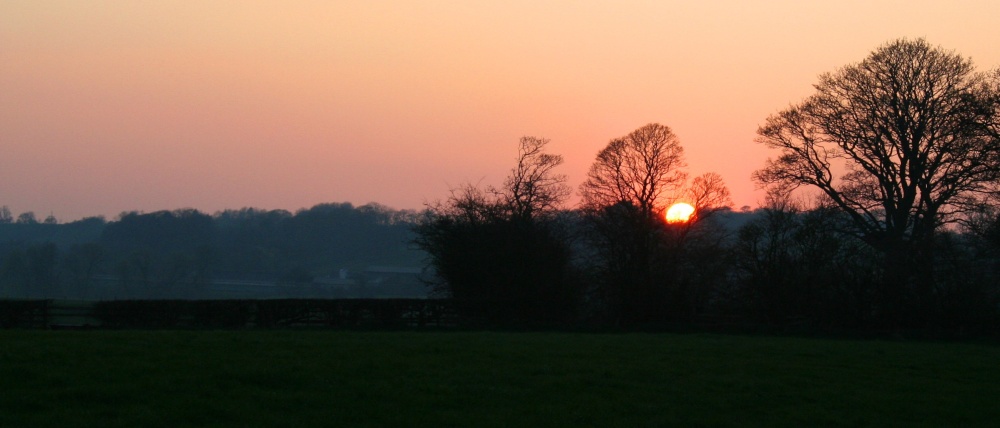 Ribchester sunset