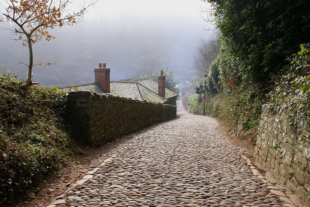 Clovelly, small village...