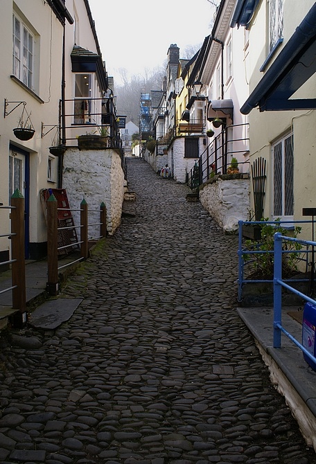 Clovelly, small village...