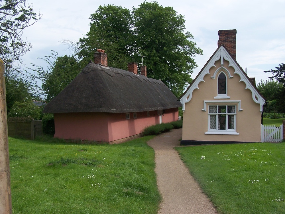 Almshouses in Thaxted