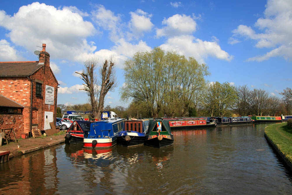 Streethay Wharf from The Trent and Mersey Canal
