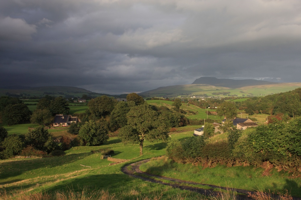Stormy evening over the Dales