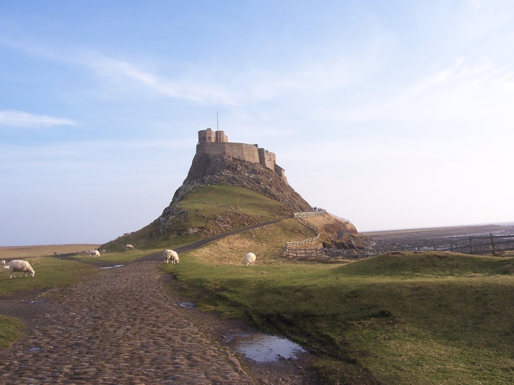 Lindisfarne Castle on Holy Island