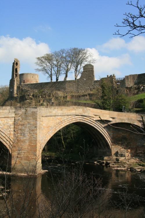 A view of Barnard Castle