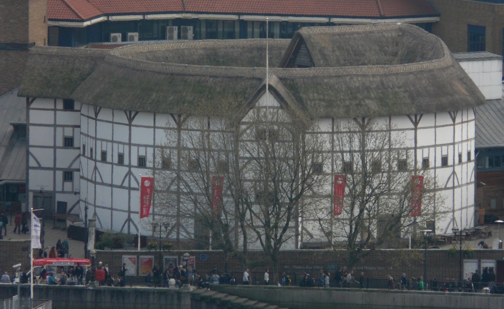 The Globe Theatre From St. Paul's Cathederal