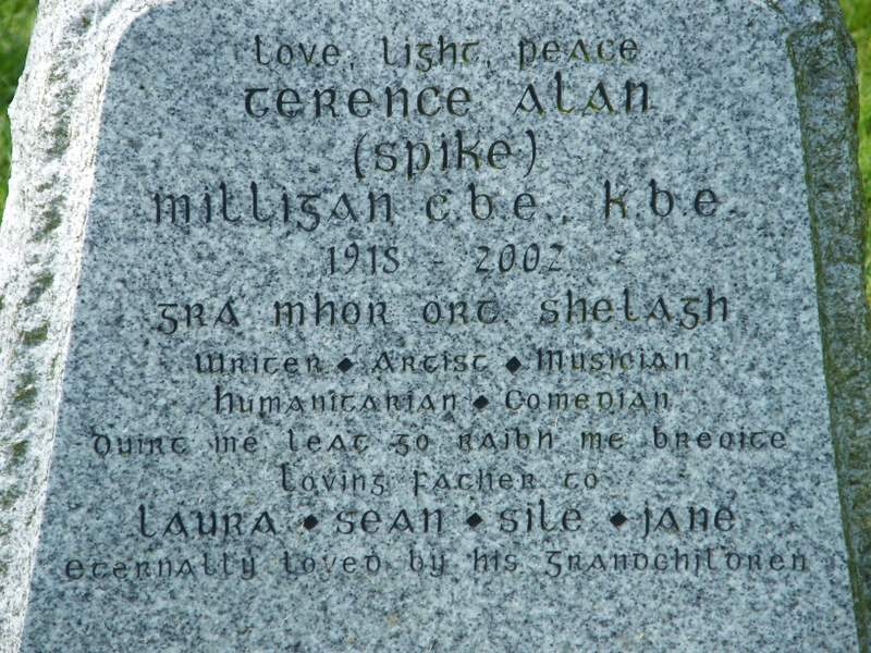 Spike Milligan's Grave at Winchelsea