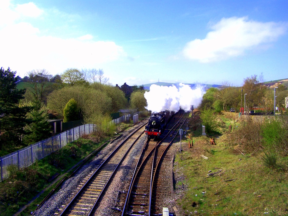 Photograph of Steam through Diggle