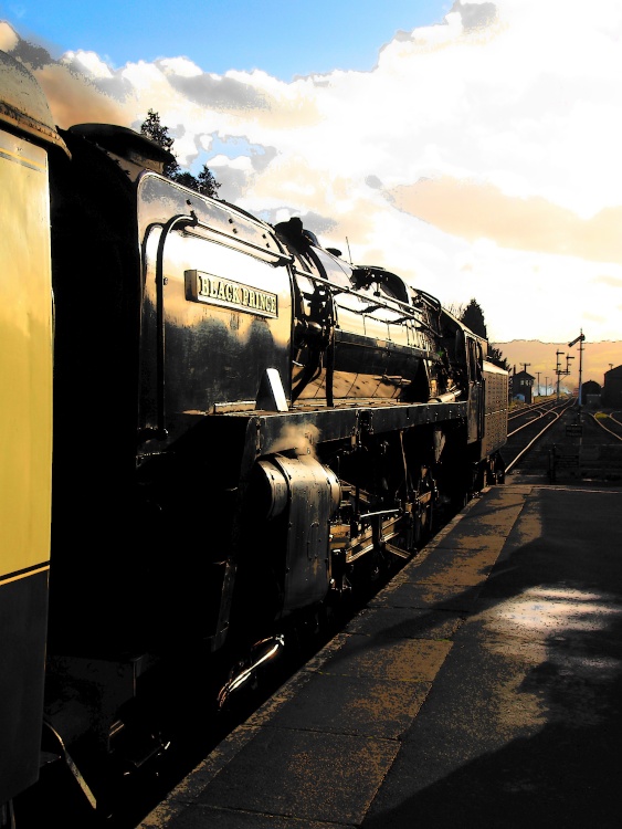 Steaming through the Cotswolds