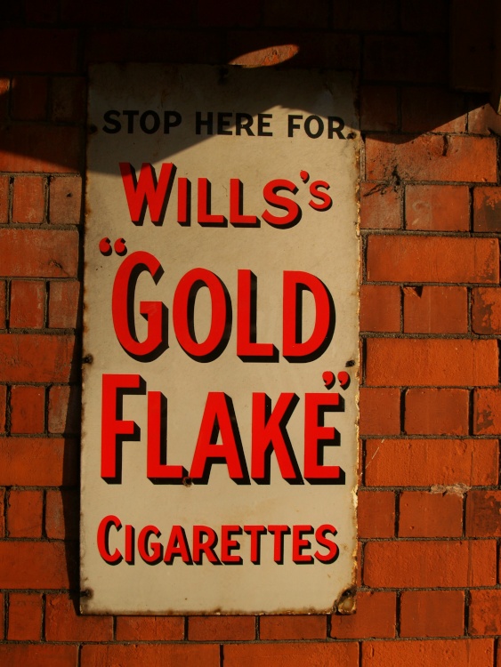 Tinplate advertising