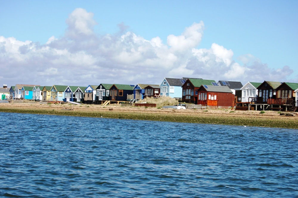 Beach huts at Mudeford
