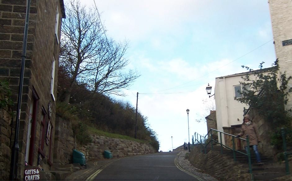Street in Robin Hood's Bay, North Yorkshire
