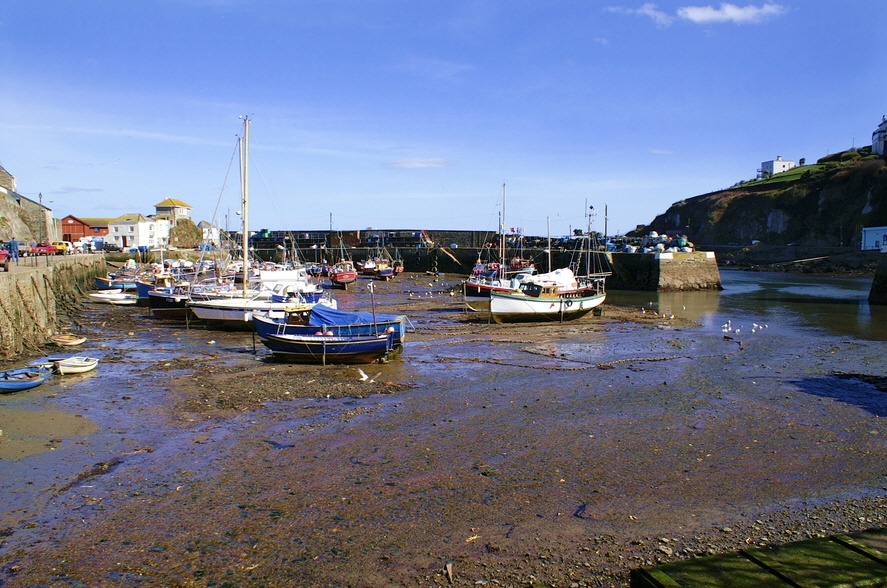 Mevagissey Inner harbour.
