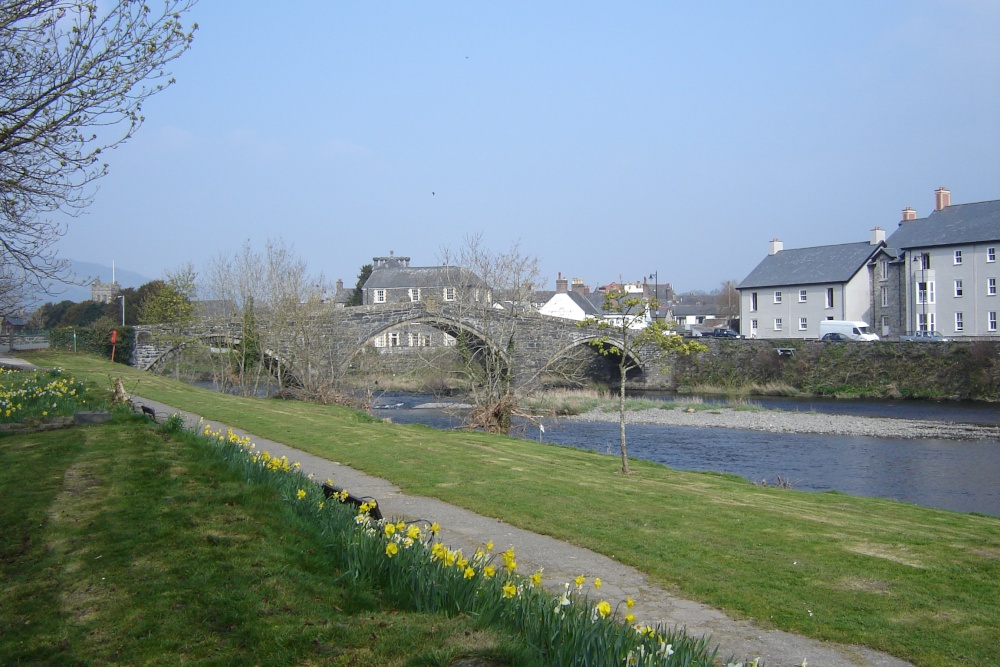 Photograph of The bridge at Llanrwst