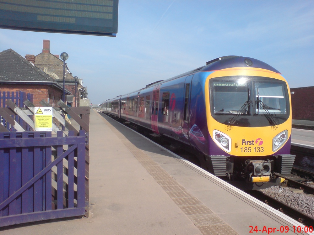 The train on platform 1