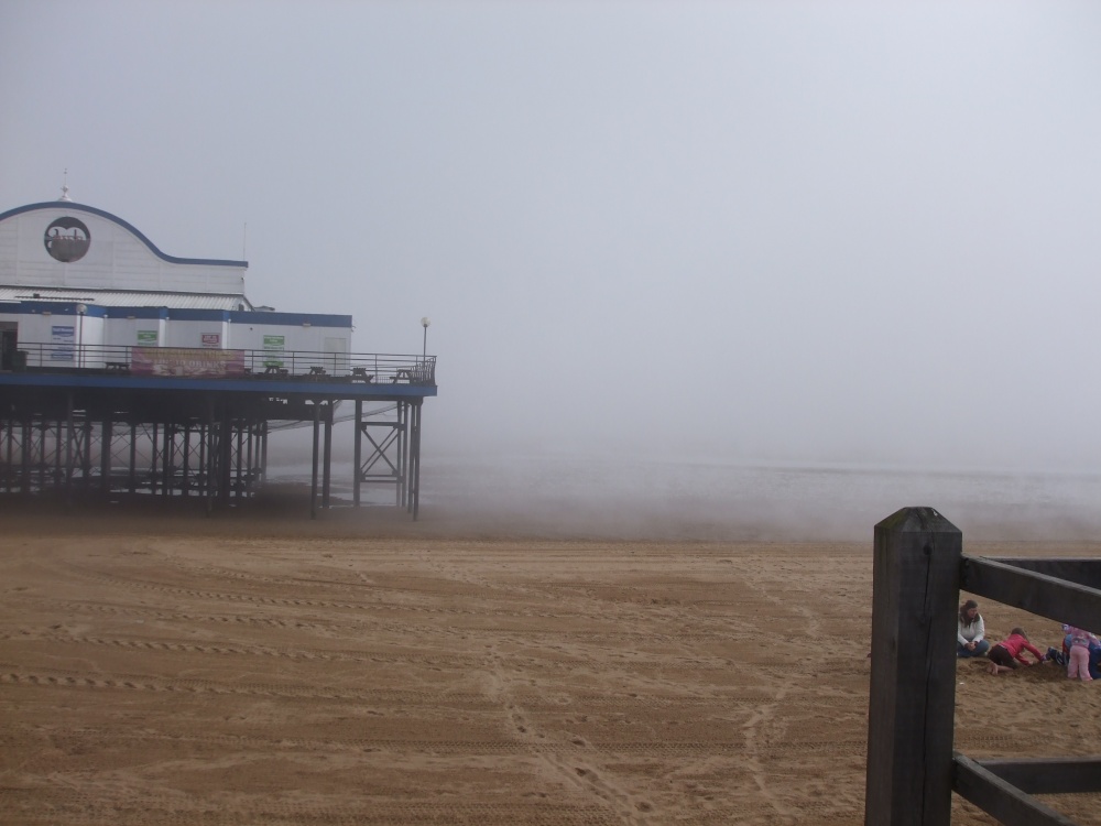 Foggy beach 1