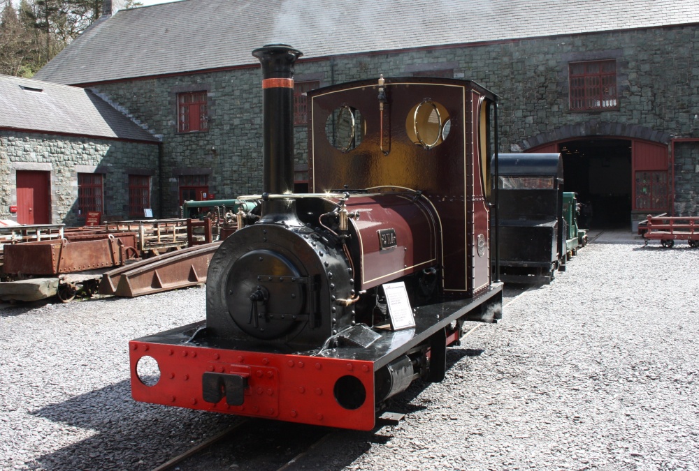 At the Welsh Slate Museum.