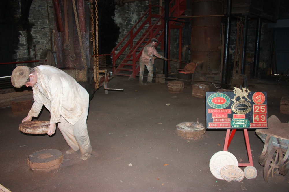 At the Welsh Slate Museum.