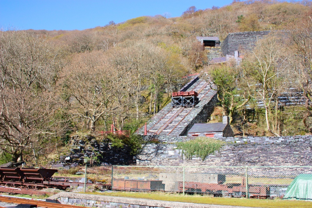At the Welsh Slate Museum.