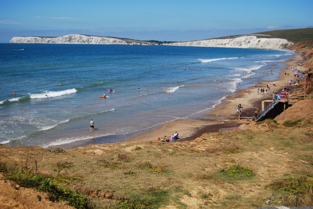 Looking over to Freshwater Bay.